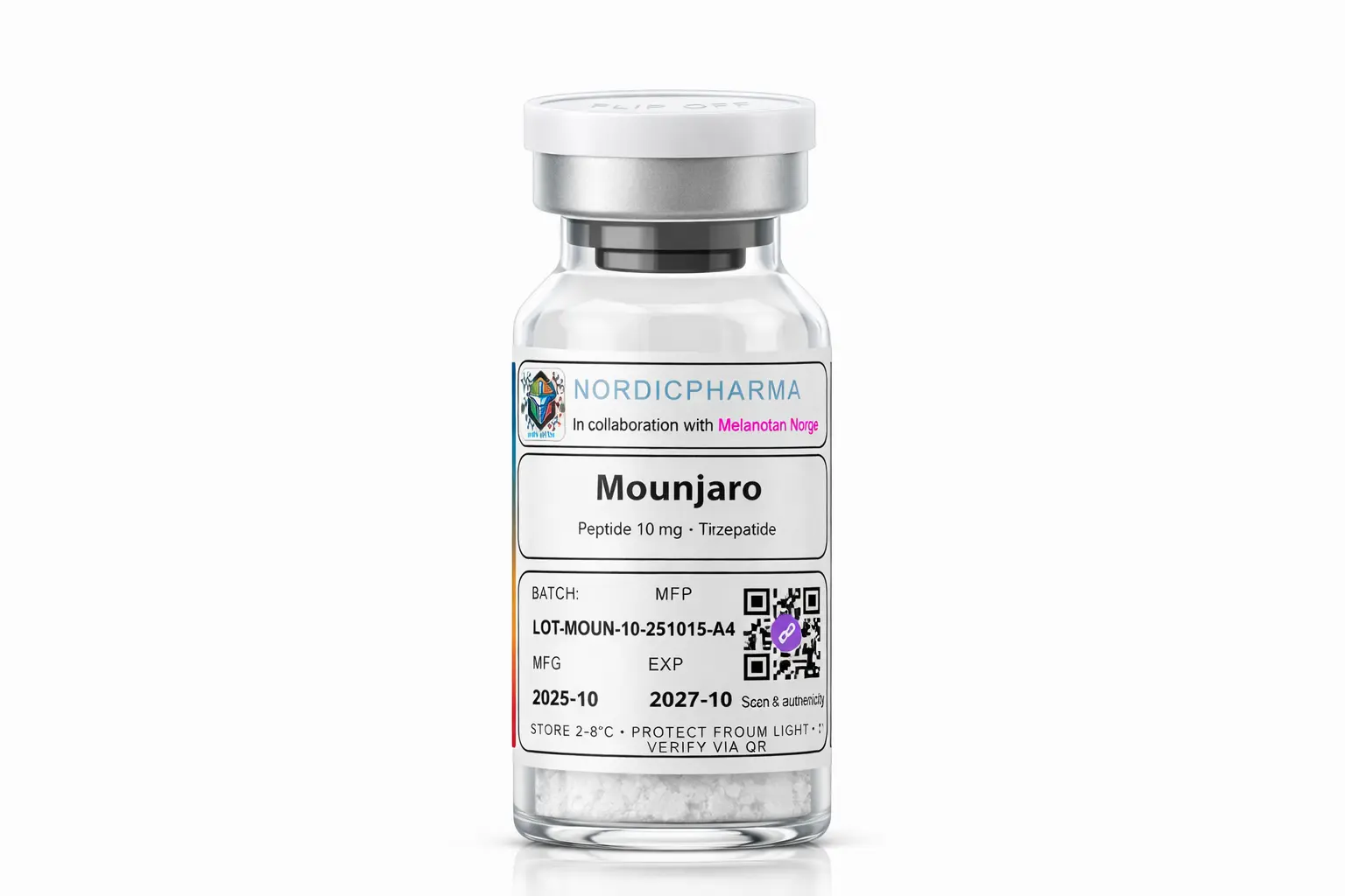 Mounjaro (Tirzepatide) 10mg 1 Mounjaro (Tirzepatide) 10mg vial – Mounjaro Norge