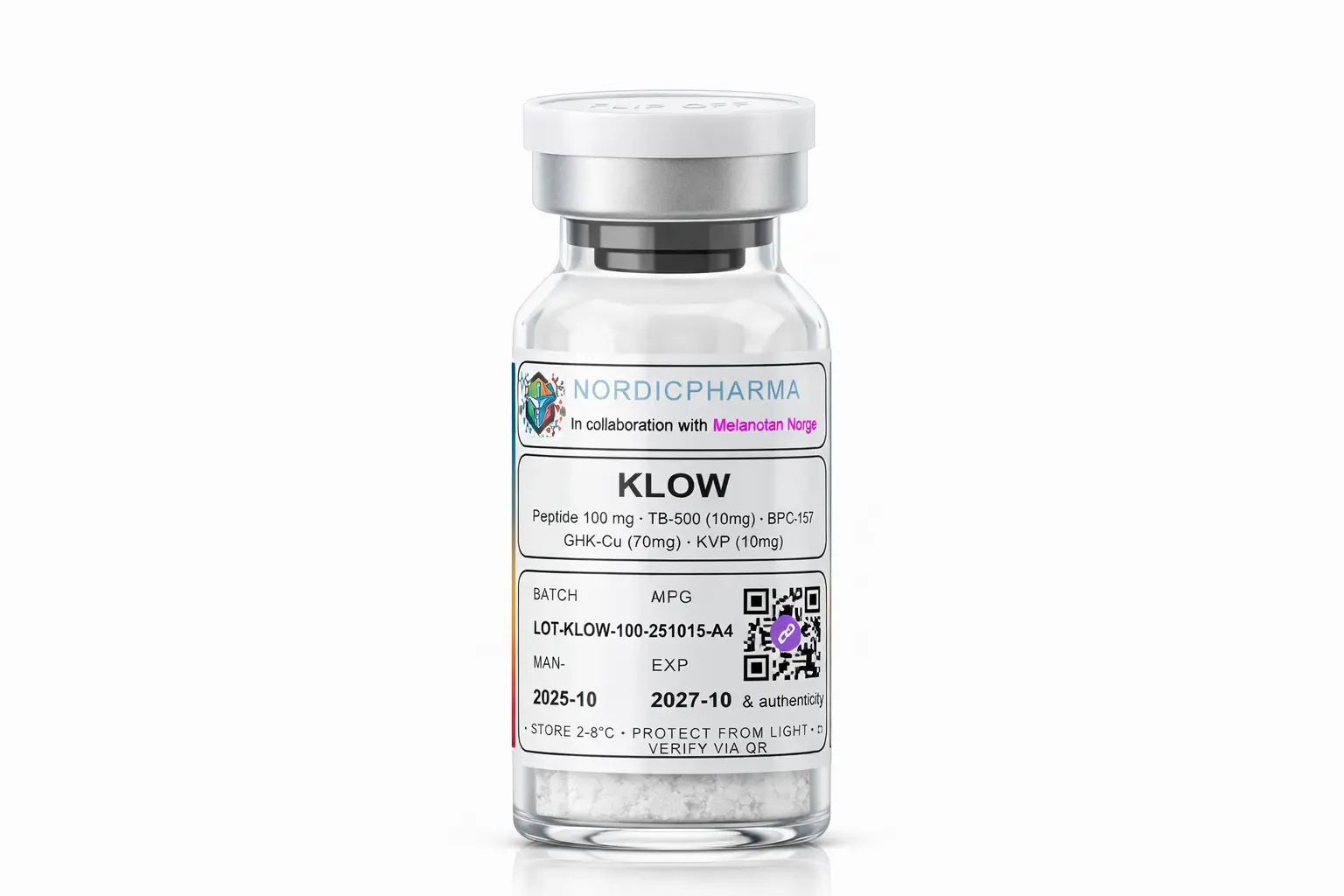 KLOW Peptide – Avansert regenerativt blend med KPV | KLOW Norge 1 KLOW Peptide – Avansert regenerativt blend med KPV | KLOW Norge