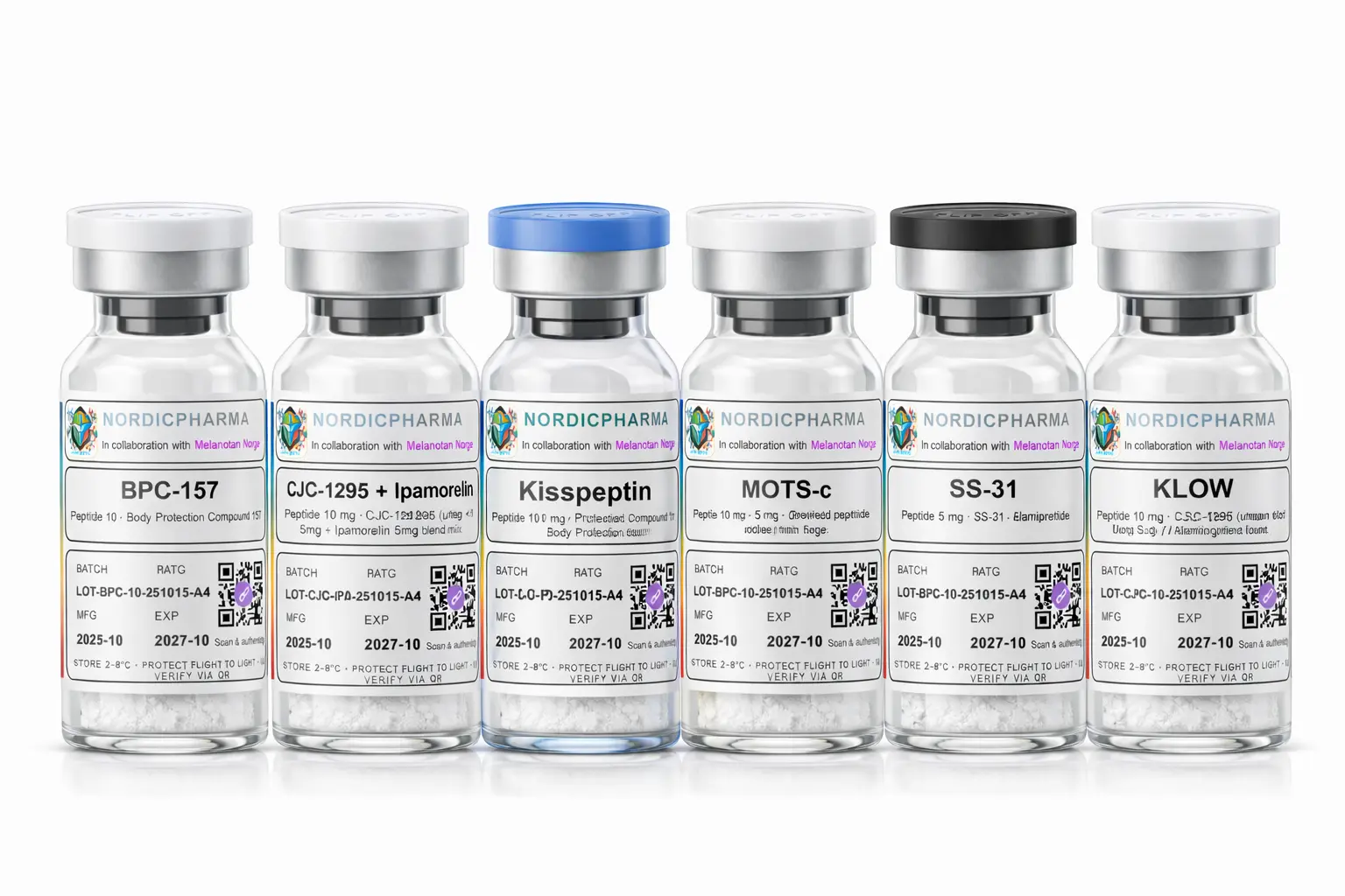 Melanotan Norge – brunere, slankere og raskere restitusjon 6 BPC 157 cjc 1295 kisspeptin peptider norge